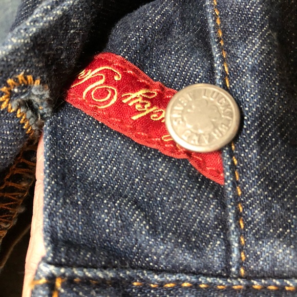 Lucky brand dungarees American standard jeans 14 X 32. NWOT Spring cleaning!! - Picture 8 of 15